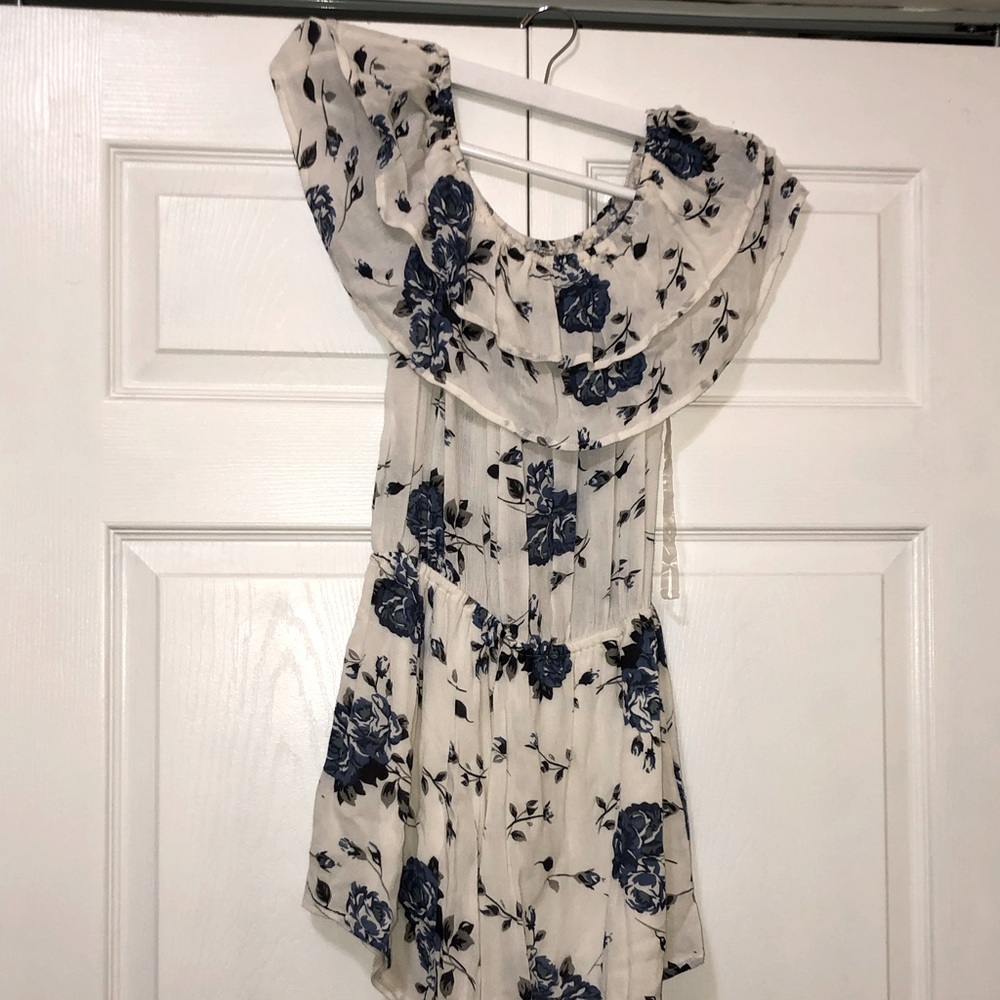 Off the shoulder romper
